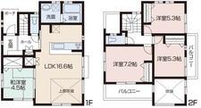 M141　トラストステージ新座市片山3丁目9期　全18区画の区画・間取り画像03