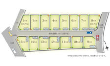 M148 トラストステージ　条件付売地 朝霞市岡1丁目3期　全15区画の区画・間取り画像01