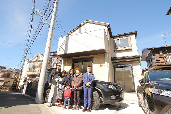 西東京市で新築一戸建住宅をご購入頂いたG様邸
