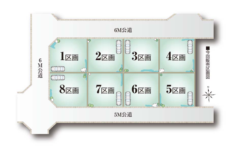 M127 トラストステージ　朝霞市根岸台5丁目14期　建築条件付売地　全8区画01